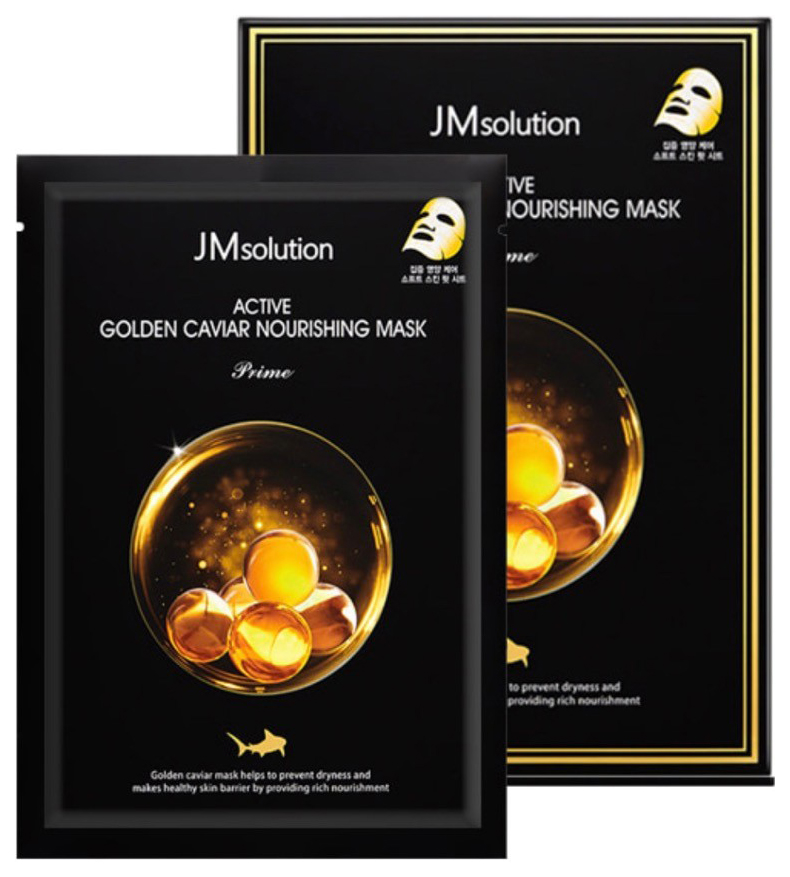 Маска для лица JMSolution Active Golden Caviar Nourishing Mask Prime, JM SOLUTION  - Купить
