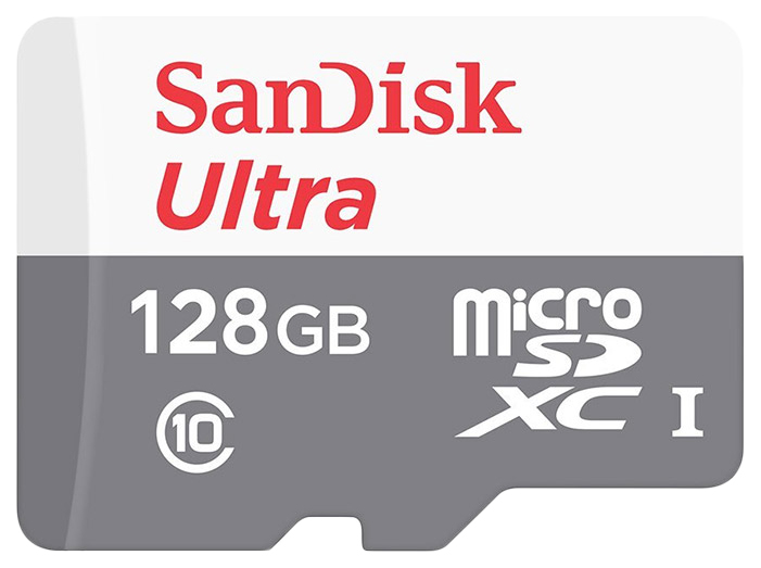 

Карта памяти SanDisk Micro SDHC Ultra SDSQUNS-128G-GN6TA 128GB, SDSQUNS-128G-GN6TA