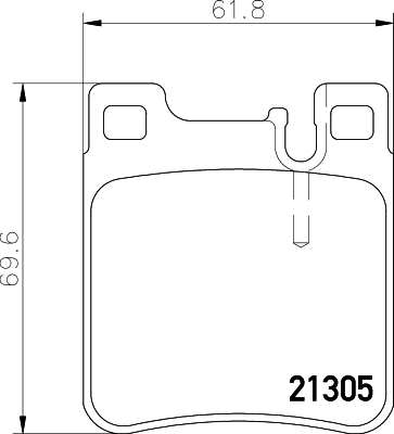 

Тормозные колодки HELLA PAGID/BEHR 8DB355007581