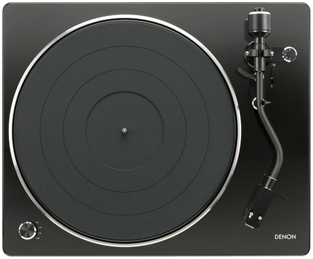 фото Проигрыватель виниловых пластинок denon dp-400 black