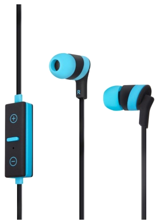 фото Беспроводные наушники rombica mysound br-02 blue/black