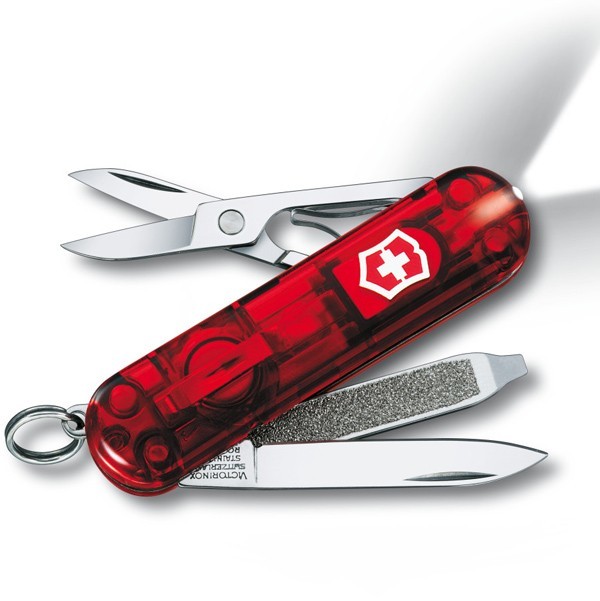 

Мультитул Victorinox SwissLite, красный/прозрачный, 7 опций, SwissLite