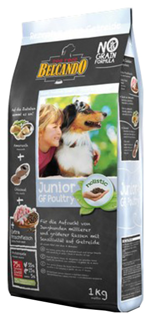 

Сухой корм для щенков BELCANDO Junior GF Poultry, птица, 1кг, Junior GF Poultry