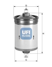 фото Фильтр топливный ufi 31.506.00