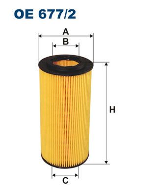 

Фильтр масляный FILTRON OE677/2