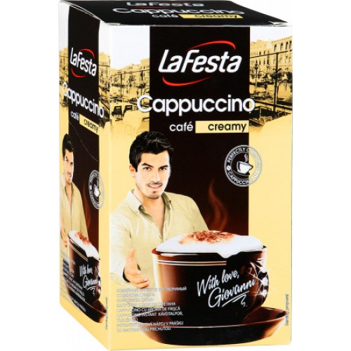 Кофейный напиток La Festa капучино сливочный 12.5 г 10 штук