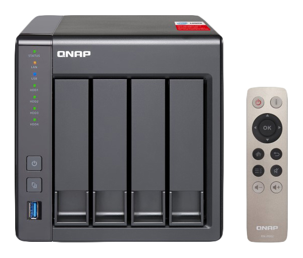 

Сетевое хранилище данных QNAP TS-451+-8G Black, TS-451+-8G