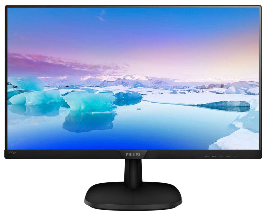 фото Монитор philips 223v7qsb/01 black