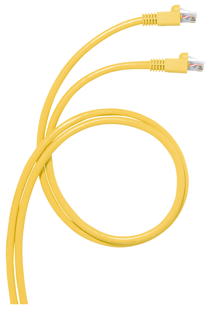 фото Кабель nobrand rj45-rj45, m-m 10м yellow