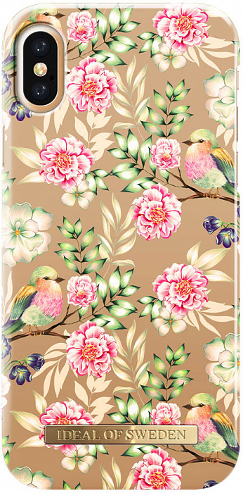 фото Чехол ideal s/s17 (idfcs17-i8-65) для apple iphone x (champagne birds)