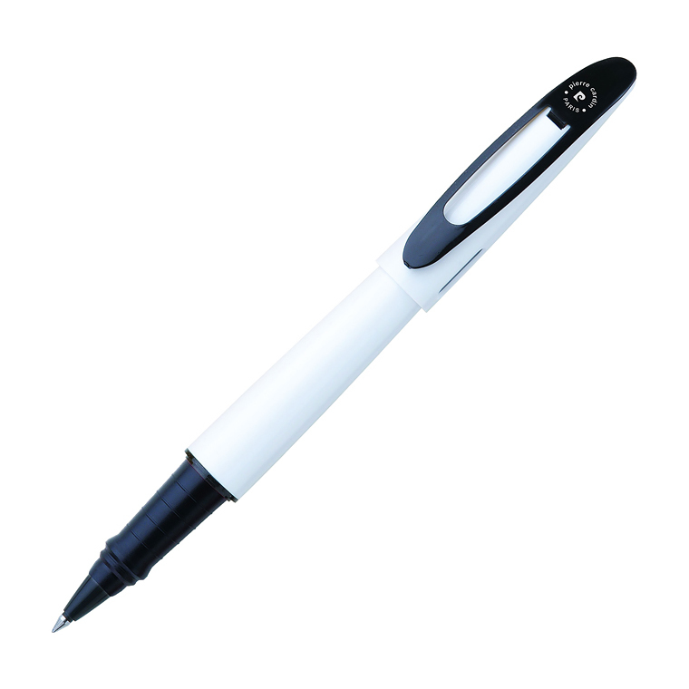 

Pierre Cardin Actuel - White & Black, ручка-роллер, M