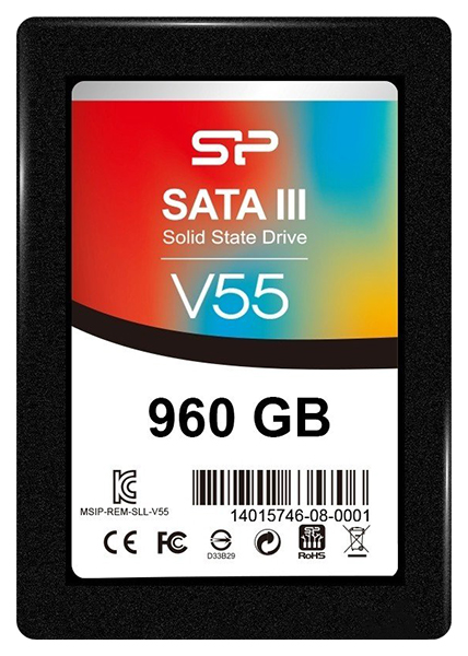 

SSD диск Silicon Power Velox V55 960ГБ (SP960GBSS3V55S25), Velox V55