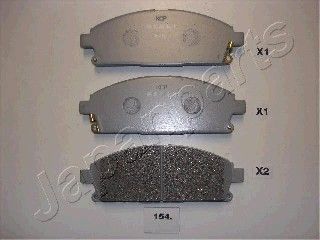 

Тормозные колодки Japanparts дисковые PA154AF