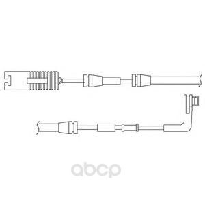

Датчик износа колодок передних bmw 7 e65/e66 all 01 Delphi LZ0173