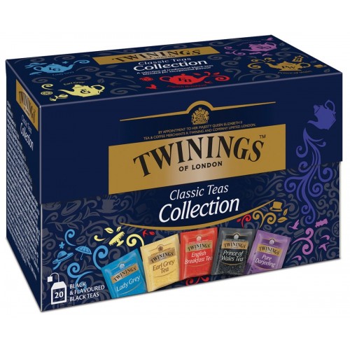 Чай черный Twinings классическая коллекция 20 пакетиков