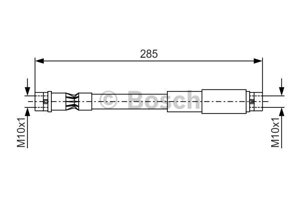 фото Шланг тормозной системы bosch 1 987 476 406