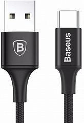 

Кабель Baseus Rapid Series Type-C 1м Black (CATSU-B01), Type-C - USB