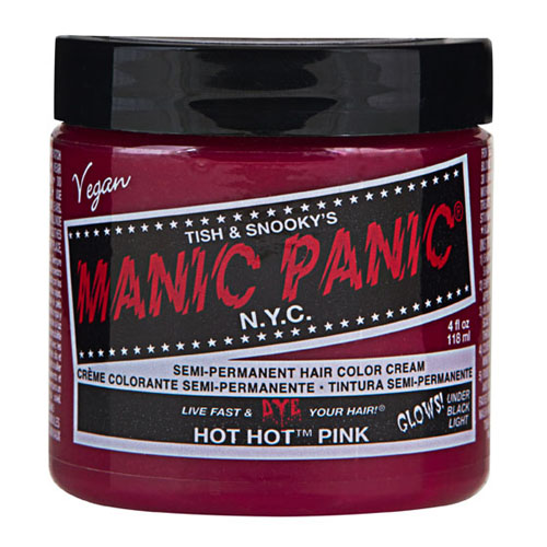 фото Краситель для волос manic panic classic розовый