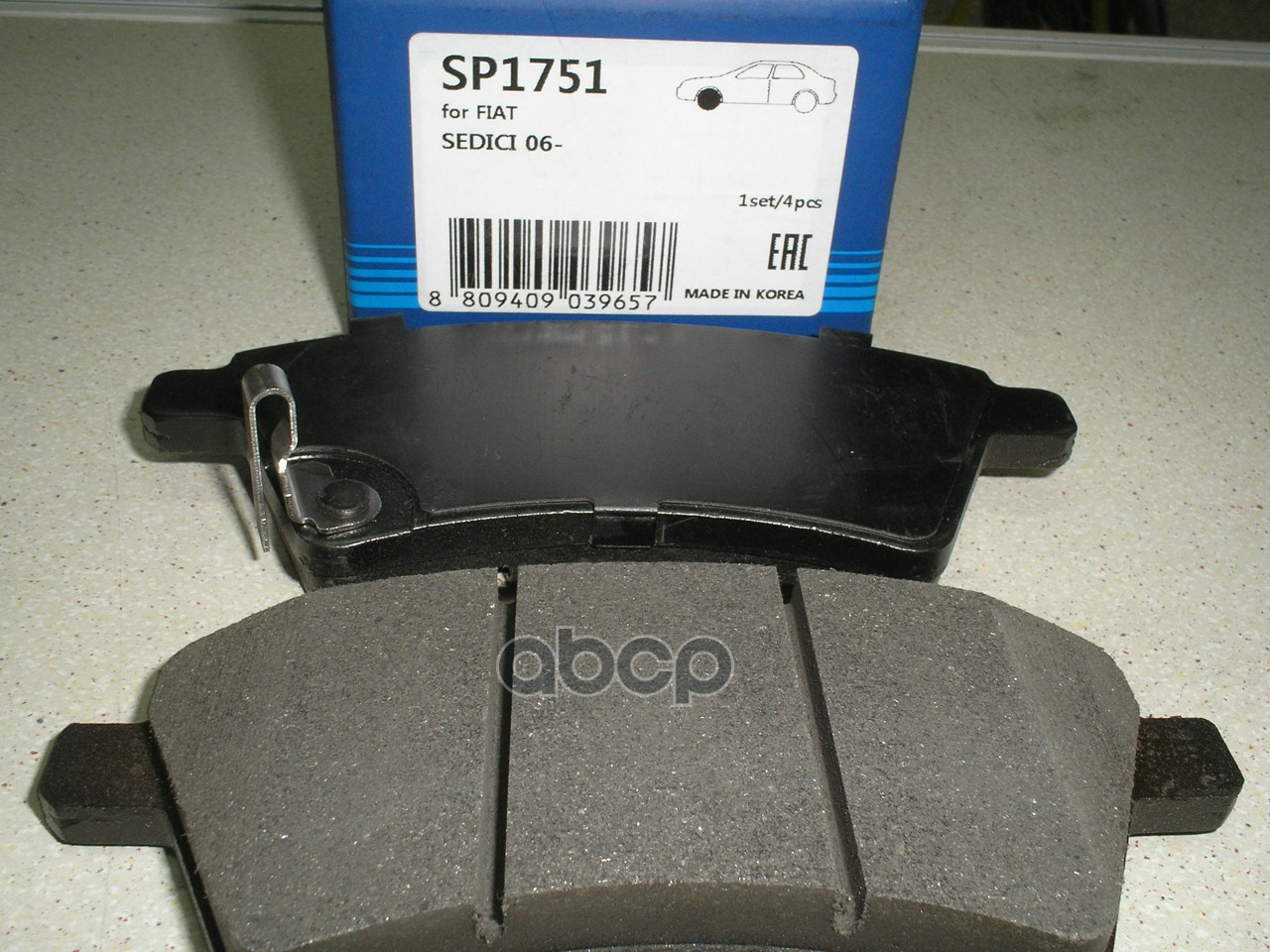 

Комплект тормозных колодок Sangsin brake SP1751