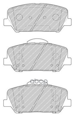 

Комплект тормозных колодок FERODO FDB4703