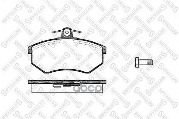 

Комплект тормозных колодок Stellox 145040SX