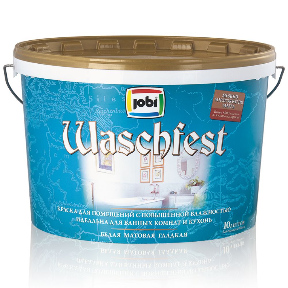 Краска Jobi Waschfest, база A, 2,5 л