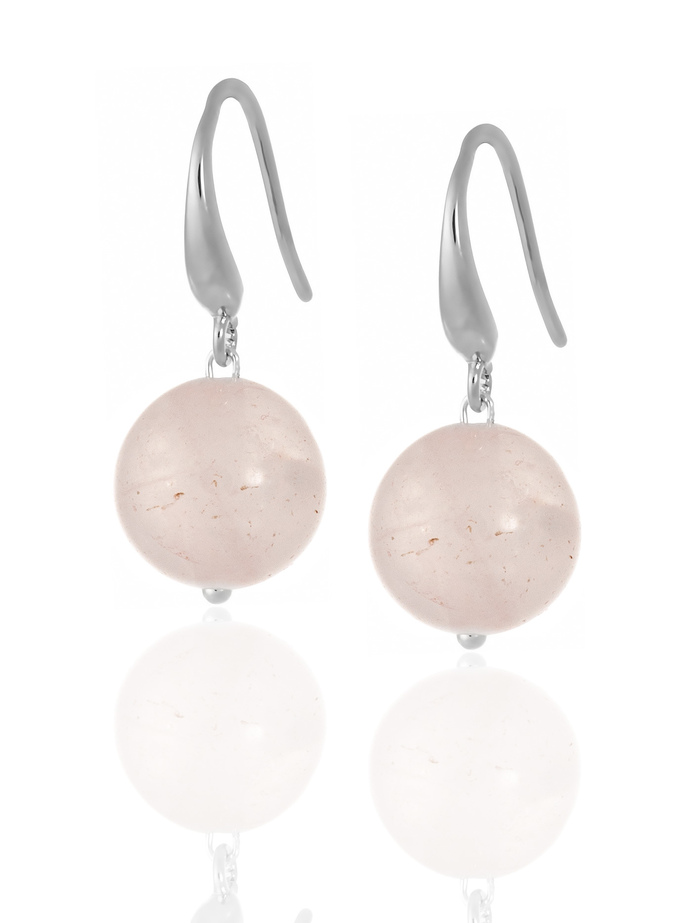 

Серьги подвески из бижутерного сплава L'attrice 54666018, кварц, 54666018