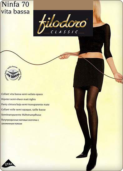 

Колготки женские Filodoro Ninfa телесные 2 (S), Ninfa
