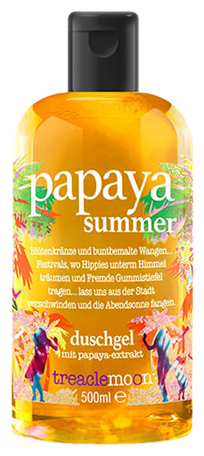 Гель для душа Treaclemoon Papaya Summer Bath  Shower Gel с ароматом папайи 500 мл