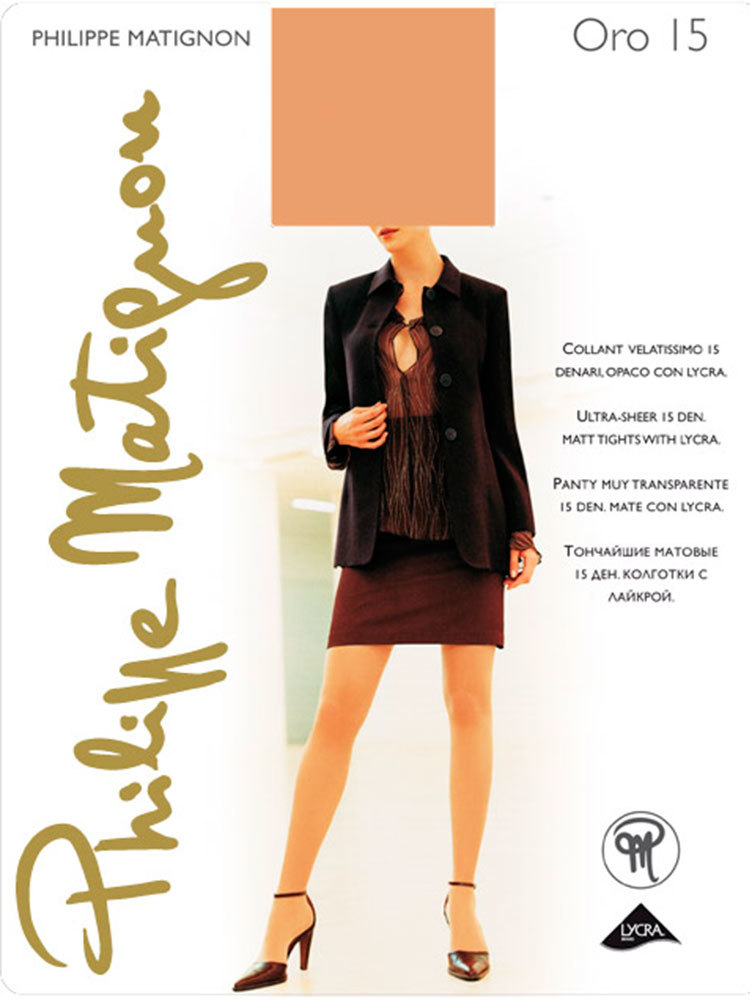 

Колготки женские Philippe Matignon ORO телесные  (M, Бежевый, ORO
