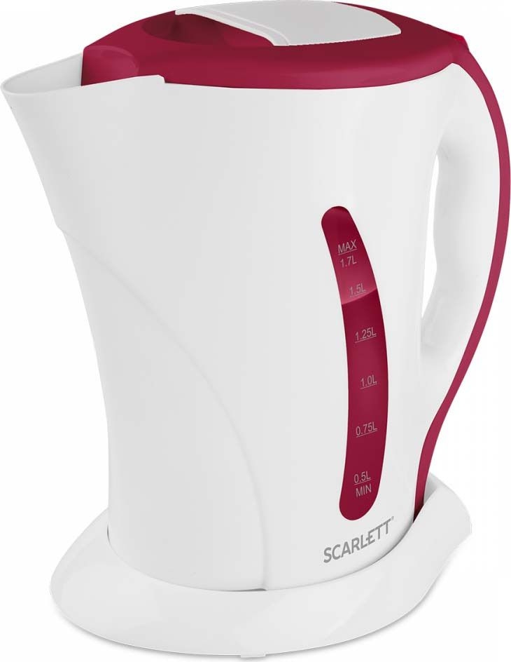 

Чайник электрический Scarlett SC-EK14E09 1.7 л белый, SC-EK14E09