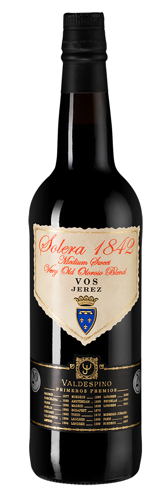 

Херес Valdespino, Oloroso Solera 1842, сладкий, 21 %, 750 мл