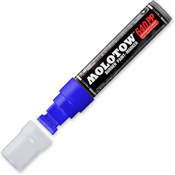 Перманентный маркер Molotow 640PP burner 20мм 40мл синий