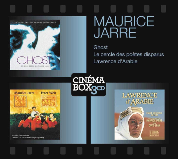 

Maurice Jarre Cinema Box: Ghost + Dead Poets Society + Lawrence D'Arabie (3CD)