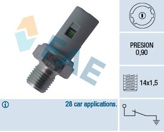 фото Датчик давления масла fae 12635