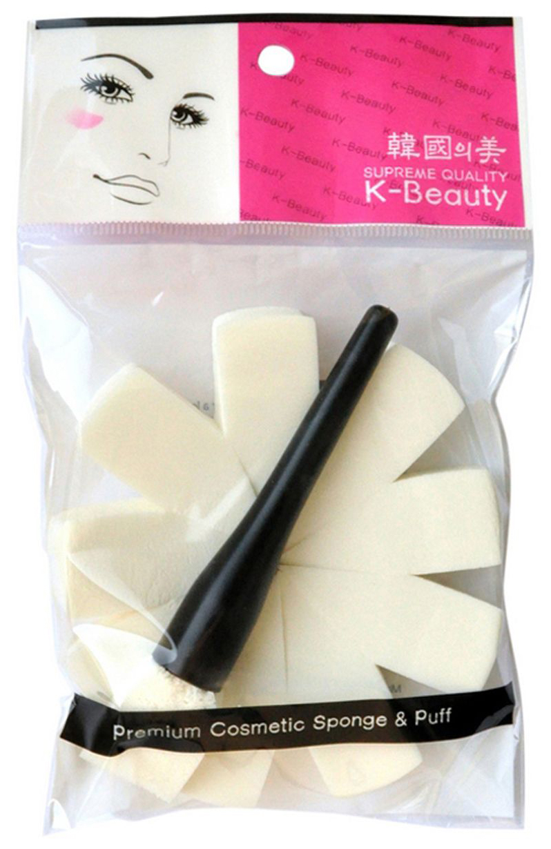 Купить Спонж для макияжа K-Beauty Косметический с ручкой
