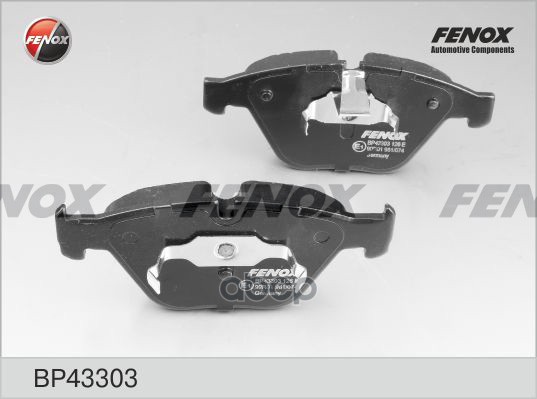 

Тормозные колодки FENOX BP43303