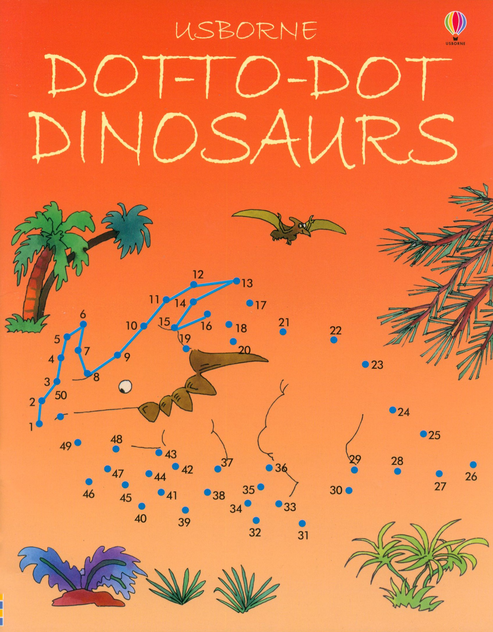 

Dot-to-Dot Dinosaurs