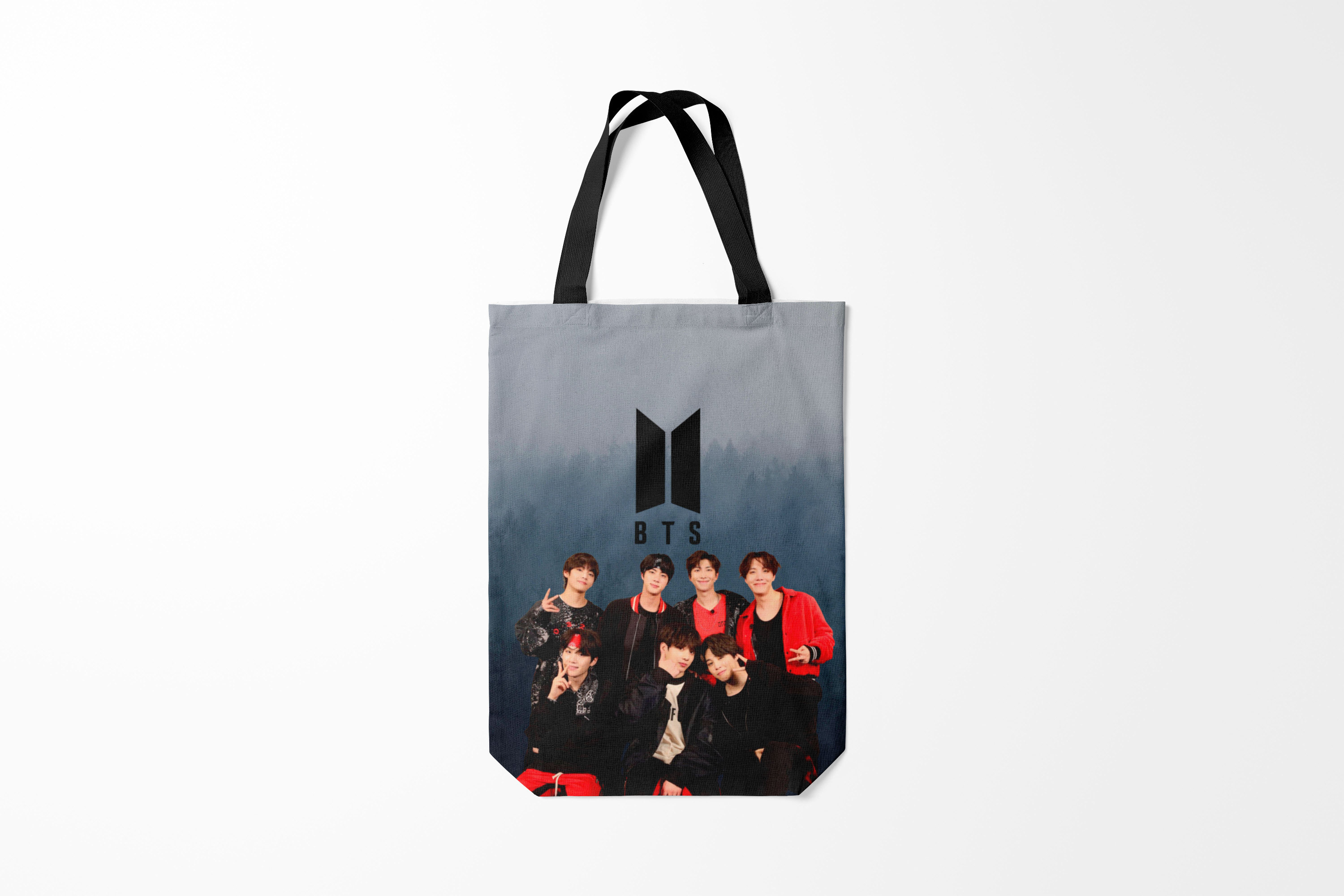 

Сумка шoппер унисекс Burnettie BTS Forest, разноцветный, BTS Forest