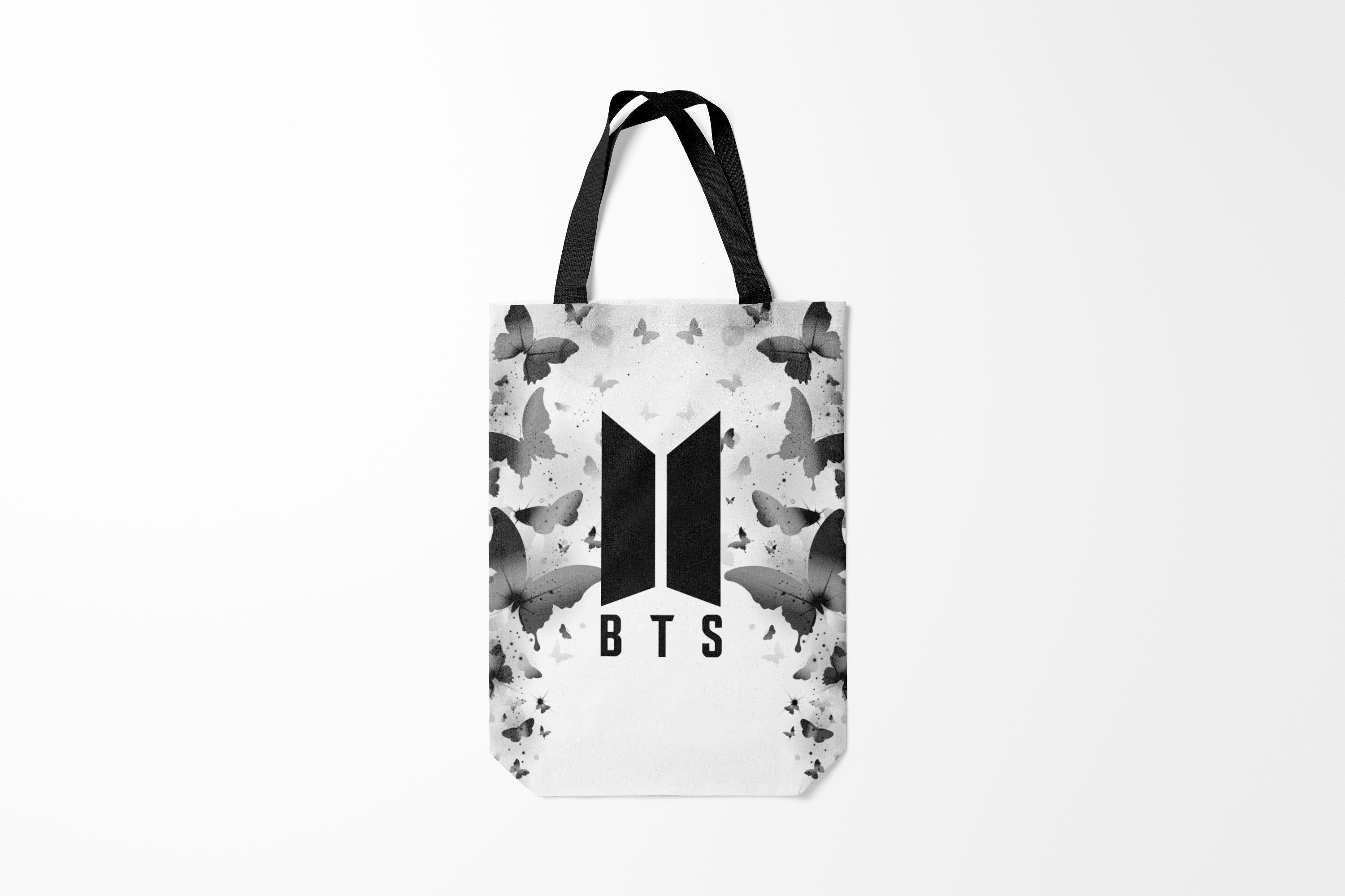 

Сумка шoппер унисекс Burnettie BTS BUTTERFLIES,, BTS BUTTERFLIES