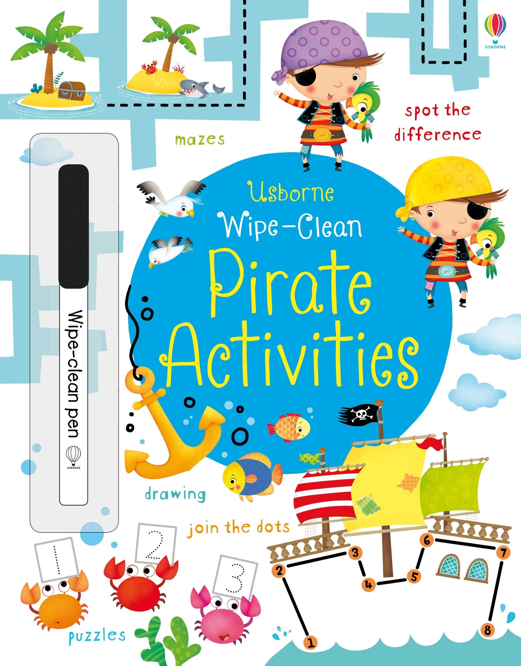 

Wipe-Clean Pirate Activities