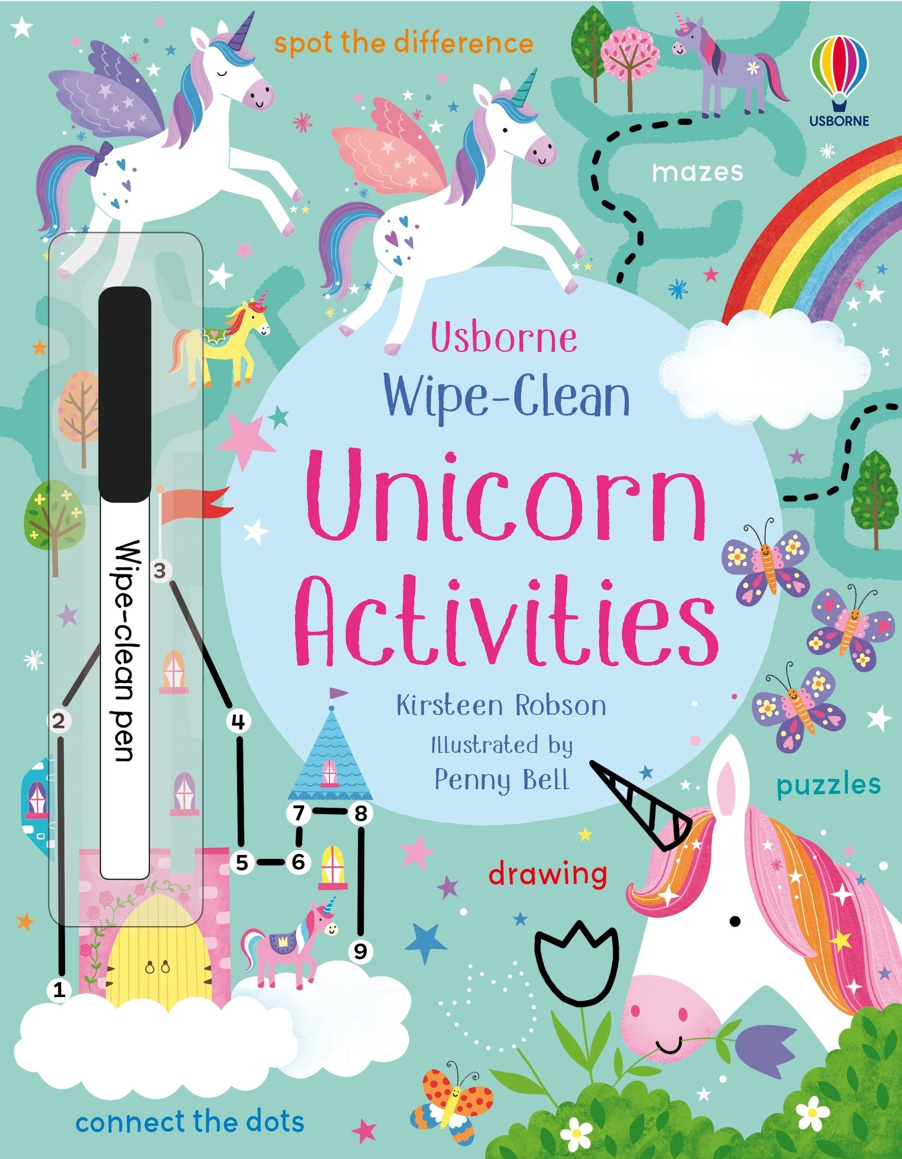 

Wipe-Clean Unicorn Activities