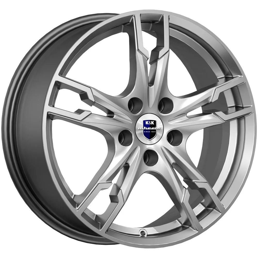 

Колесный диск K&K Солар (КС875) 7x17 ET45 5x114.3 D67.1 Дарк платинум, арт. 77243, Серый;серебристый, Солар (КС875)