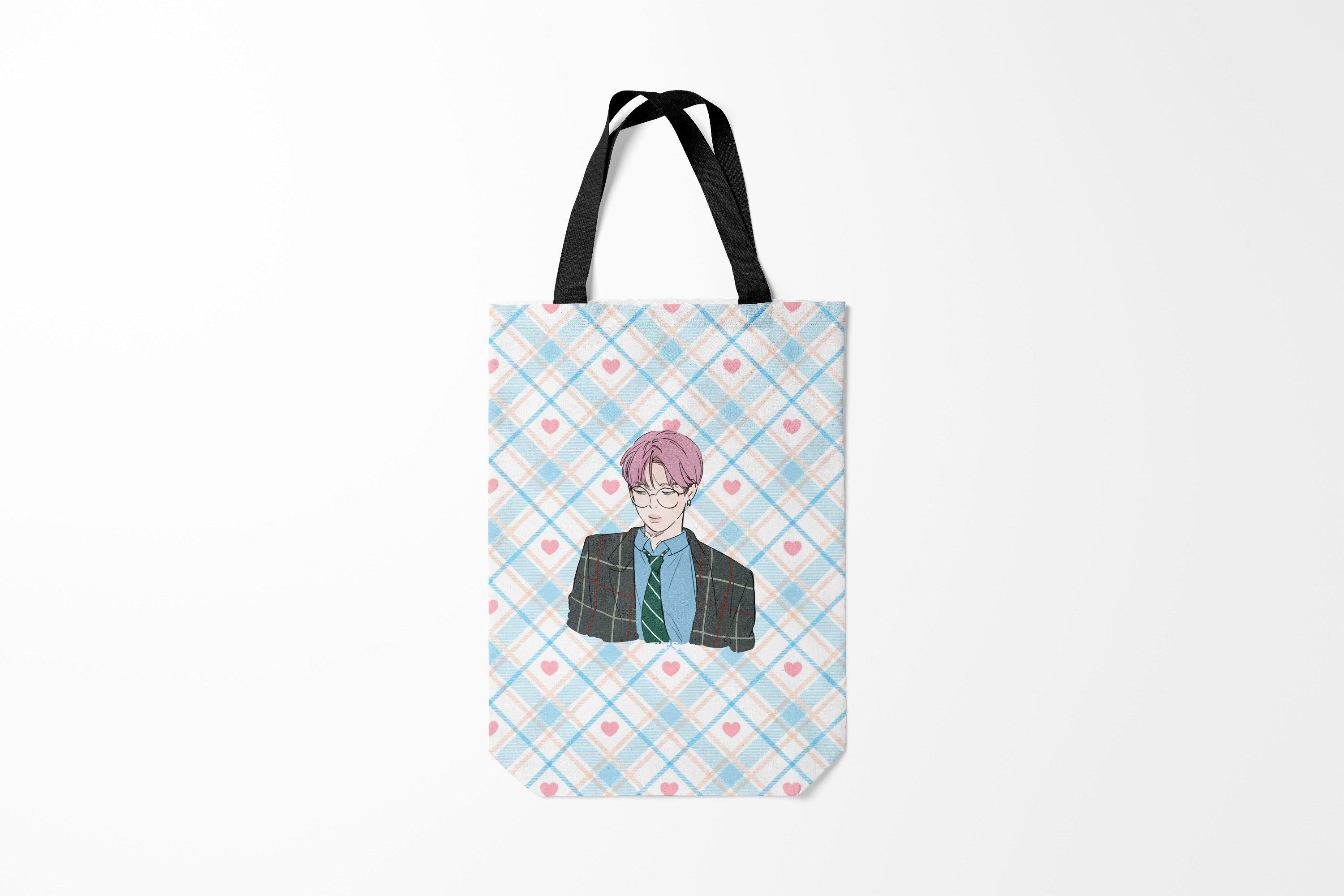 

Сумка шoппер унисекс Burnettie BTS anime style, разноцветный, BTS anime style