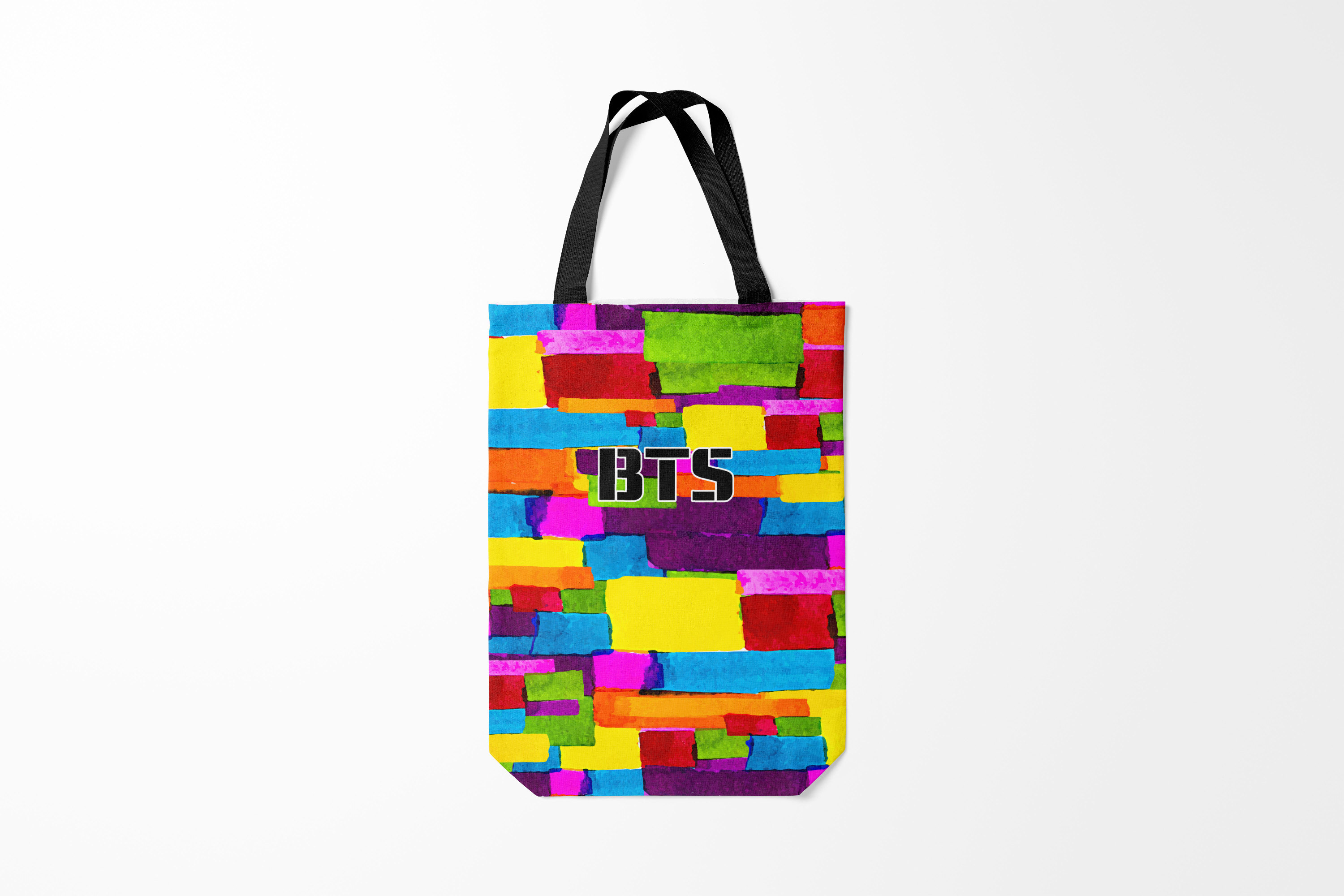 

Сумка шoппер унисекс Burnettie BTS, разноцветный, BTS