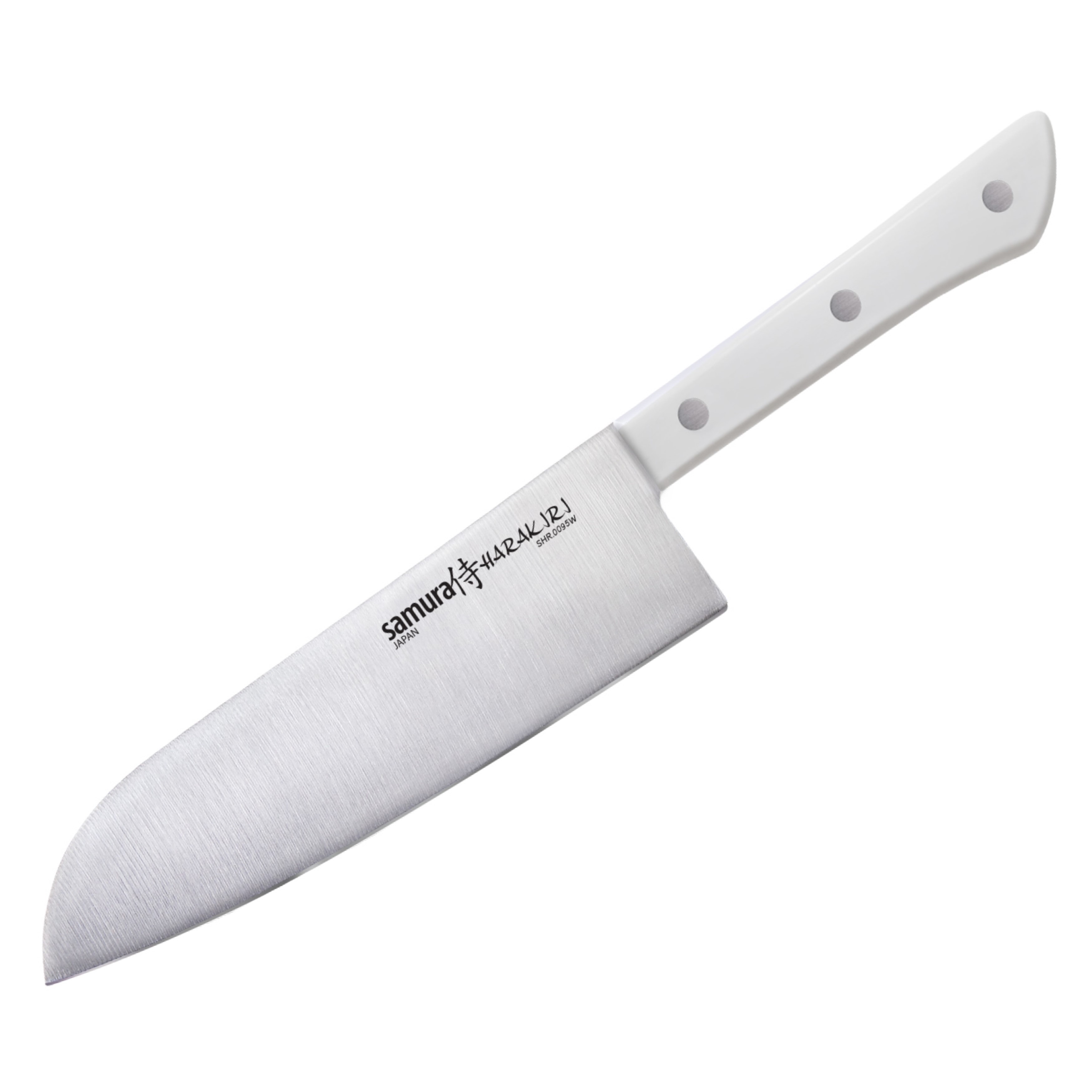 фото Нож кухонный samura harakiri поварской сантоку для нарезки мяса профессиональный shr-0095w