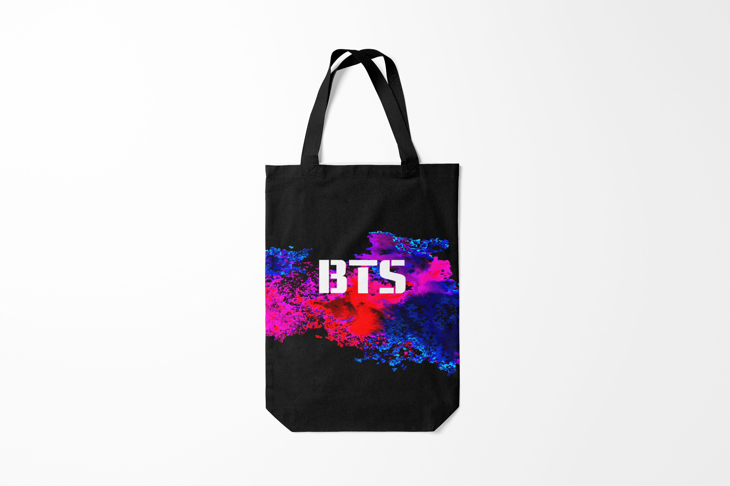 

Сумка шoппер унисекс Burnettie BTS, черный, BTS