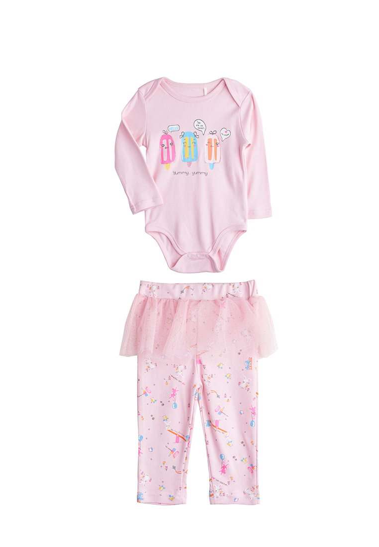 

Комплект одежды для новорожденных Kari baby SS19B12700729 розовый р.68, SS19B12700729