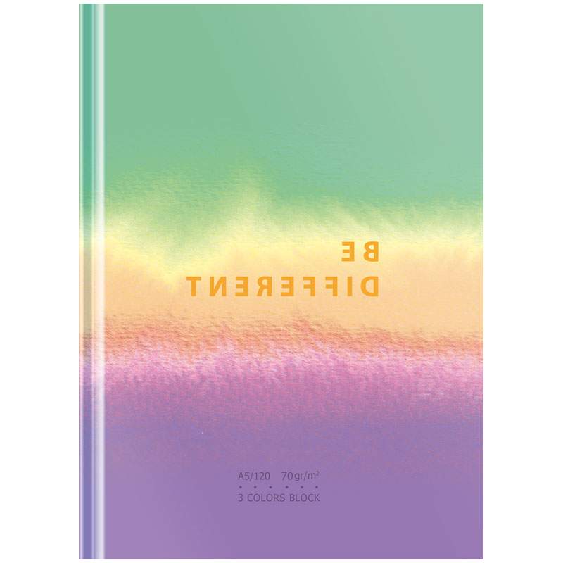 

Скетчбук 120л. А5 7БЦ BG Будь другим матовая ламинация 80г/м2 - (3 шт.)