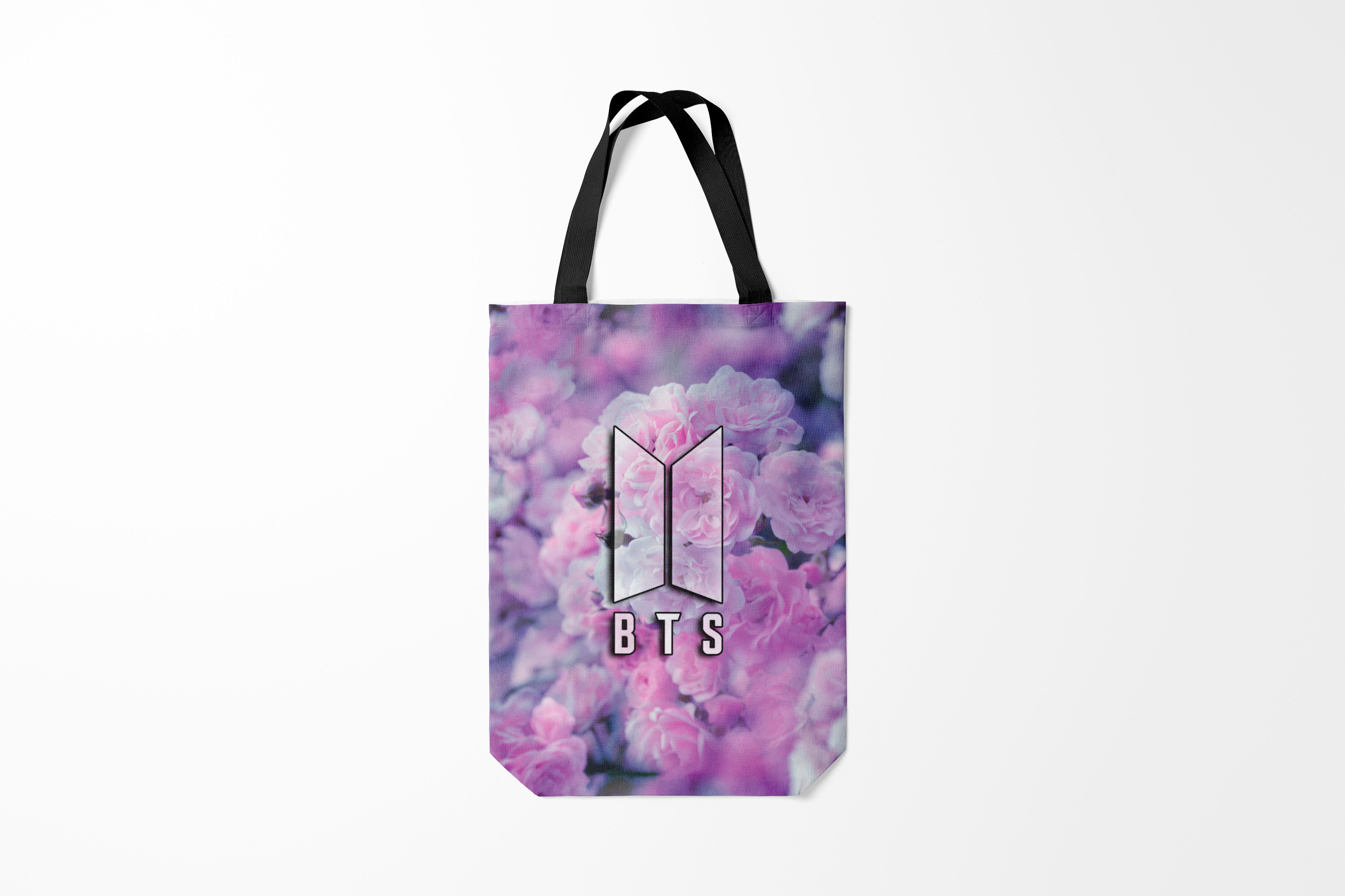 

Сумка шoппер унисекс Burnettie BTS, розовый, BTS